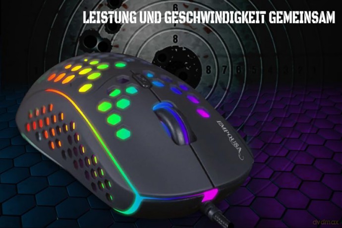 INCA Gaming Maus IMG-346 6400 DPI, RG