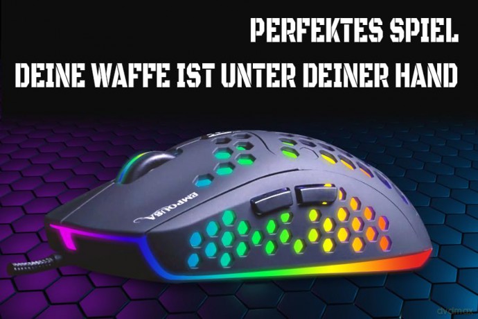 INCA Gaming Maus IMG-346 6400 DPI, RG