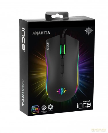 INCA Gaming Maus IMG-349 6400 DPI, RG