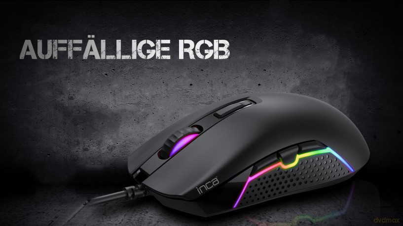 INCA Gaming Maus IMG-GT14 3600 DPI, RG