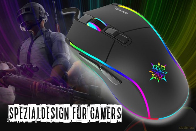 INCA Gaming Maus IMG-GT16 6400 DPI, RG