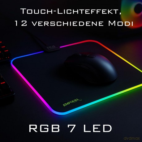 INCA Gaming Mauspad IMP-024 RGB 7 LED,