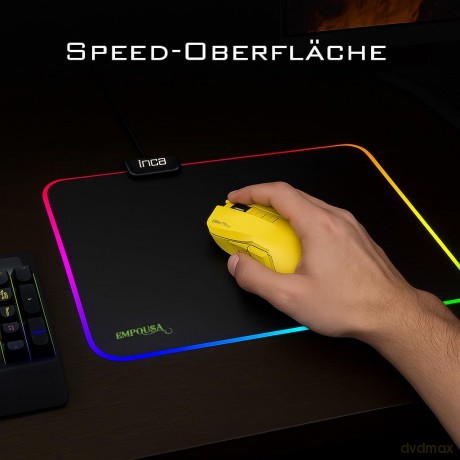 INCA Gaming Mauspad IMP-024 RGB 7 LED,
