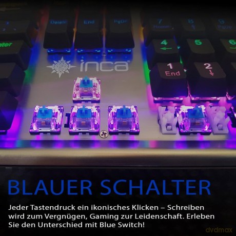 INCA Gaming Tastatur IKG-444 Mechanisch