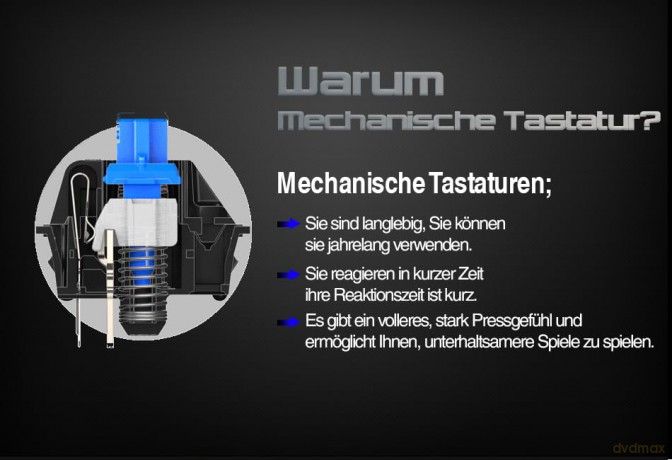 INCA Gaming Tastatur IKG-444 Mechanisch