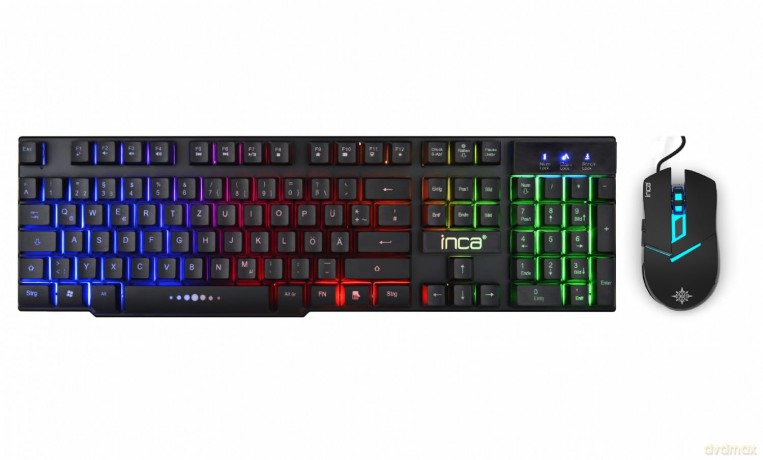 INCA Gaming Tastatur IKG-448 inkl. Maus