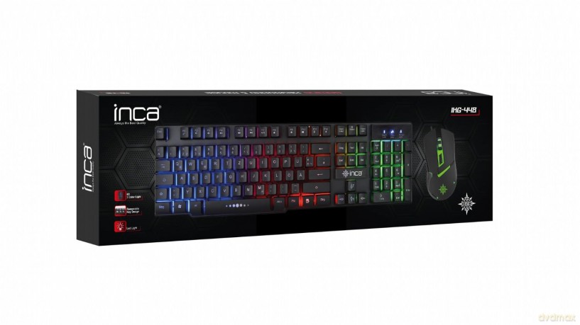 INCA Gaming Tastatur IKG-448 inkl. Maus
