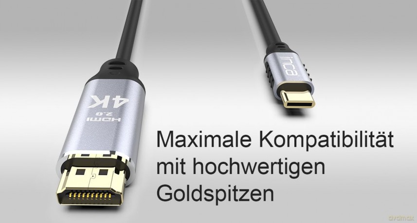 INCA HDMI-Kabel ITCH-20 1.4 > Typ-C 4K3