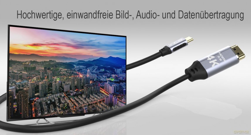 INCA HDMI-Kabel ITCH-20 1.4 > Typ-C 4K3