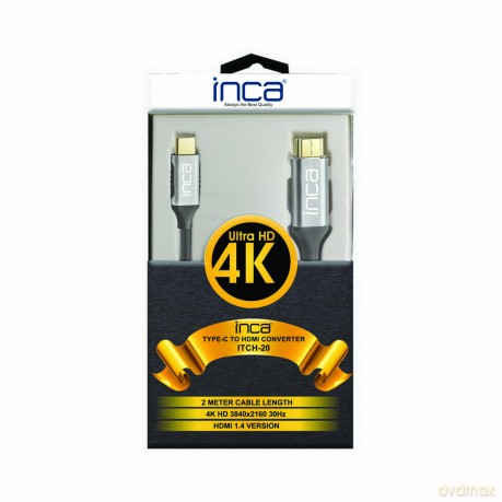 INCA HDMI-Kabel ITCH-20 1.4 > Typ-C 4K3