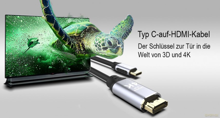 INCA HDMI-Kabel ITCH-20 1.4 > Typ-C 4K3