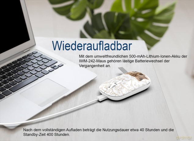 INCA Maus IWM-242K Wireless, Katzenmot