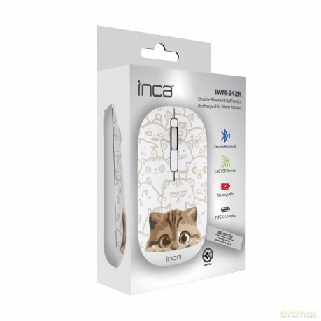 INCA Maus IWM-242K Wireless, Katzenmot