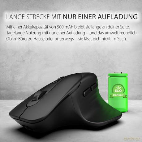 INCA Maus IWM-553S Ergonomisch, wireles
