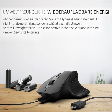 INCA Maus IWM-553S Ergonomisch, wireles