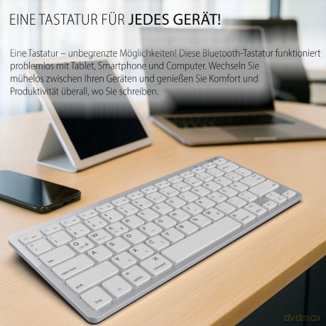 INCA Tastatur IBK-569BT ultradźnn, Blue