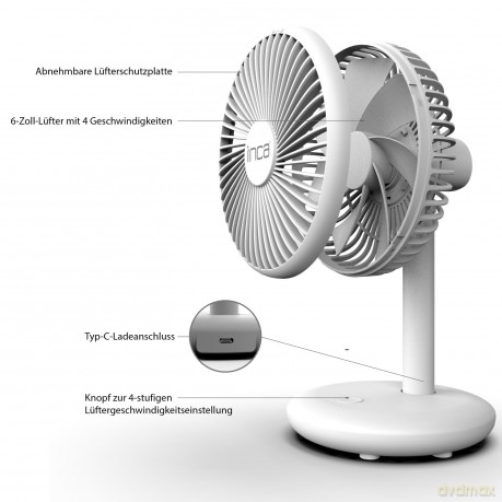 INCA Tischventilator IMF-14B