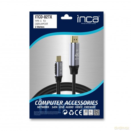 INCA USB Kabel ITCD-02TX Typ C > Display