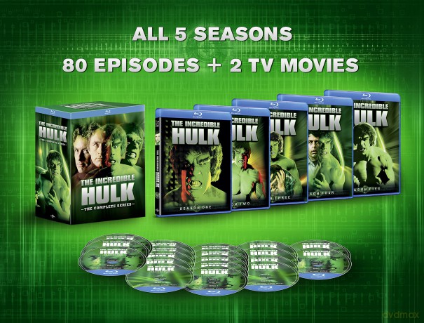 Incredible Hulk: Complete Series [19xBlu-Ray]