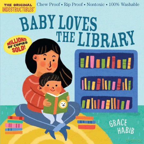 Indestructibles Baby Loves the Library English [KSIĄŻKA]