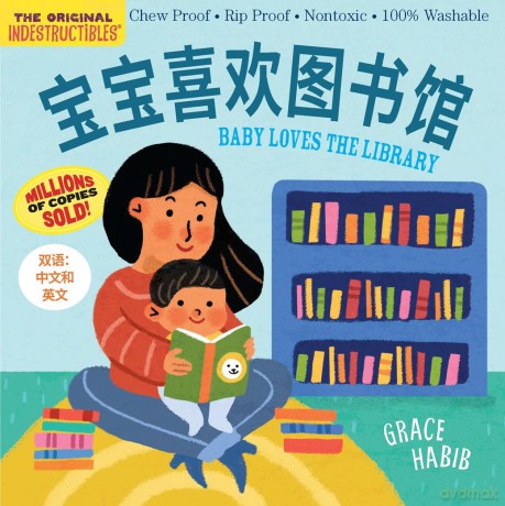 Indestructibles Baby Loves the Library Simplified Chinese Edition [KSIĄŻKA]