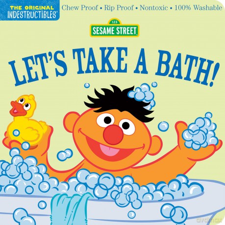 Indestructibles Sesame Street Lets Take a Bath [KSIĄŻKA]
