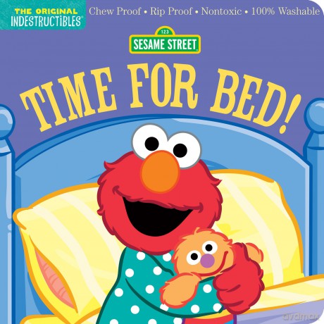 Indestructibles Sesame Street Time for Bed [KSIĄŻKA]
