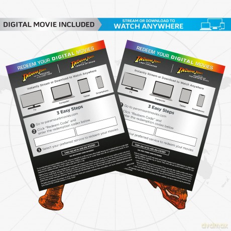 Indiana Jones 4-Movie Collection [5xBlu-Ray]