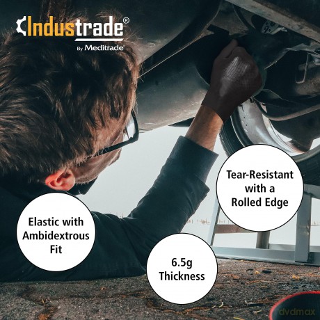 Industradeâž: Industrade unisex Einmalhandschuhe Nitr