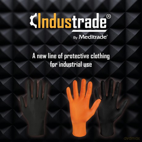 Industradeâž: Industrade unisex Einmalhandschuhe Nitr