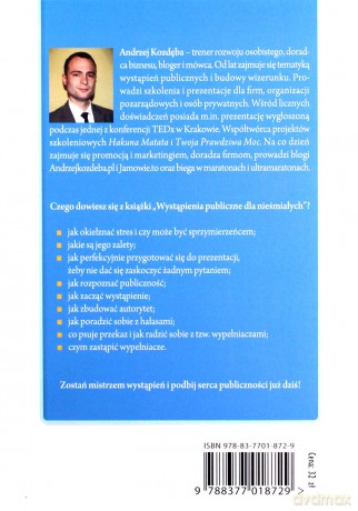 Wystąpienia publiczne dla nieśmiałych - Andrzej Kozdęba [KSIĄŻKA]