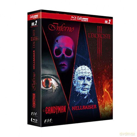 Inferno/L Exorciste III/Candyman/Hellraiser [4xBlu-Ray]