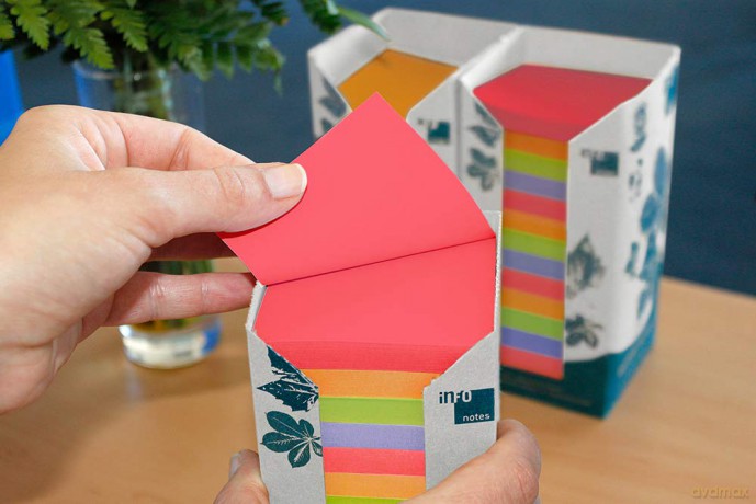 Info: inFO Recycling Haftnotizen Standard farb