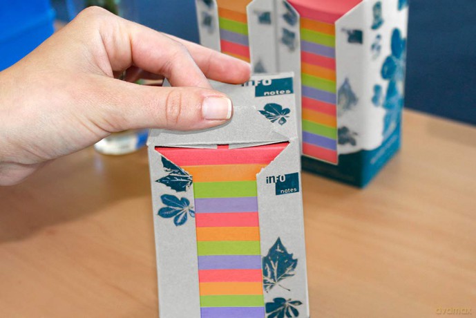 Info: inFO Recycling Haftnotizen Standard farb