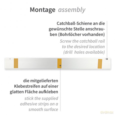 Infobord Power-GRIP 50cm silbe