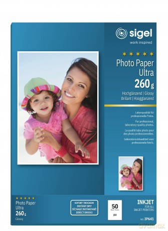 Inkjet Ultra Photo Pap.260g