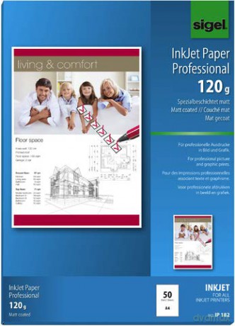 Inkjet-Papier 120g A4 50 Blatt
