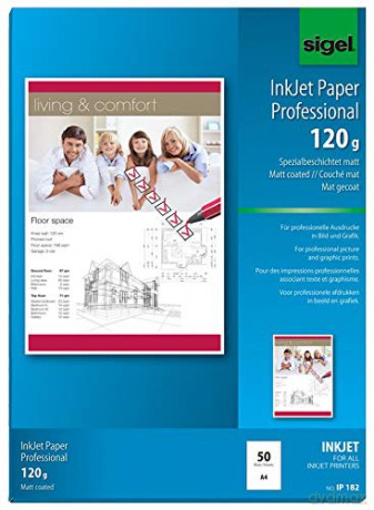 Inkjet-Papier 120g A4 50 Blatt