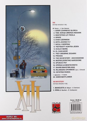 XIII - 20. Dzień Mayflower - I. Jigounov, Y. Sente [KOMIKS]