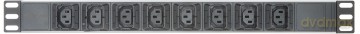 INTELLINET 19" Kaltgertebuchse 8-fach C