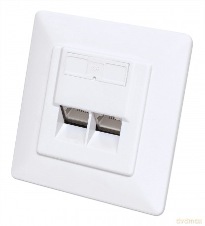 INTELLINET 2-Port Cat6a 10G RJ45-Unterpu