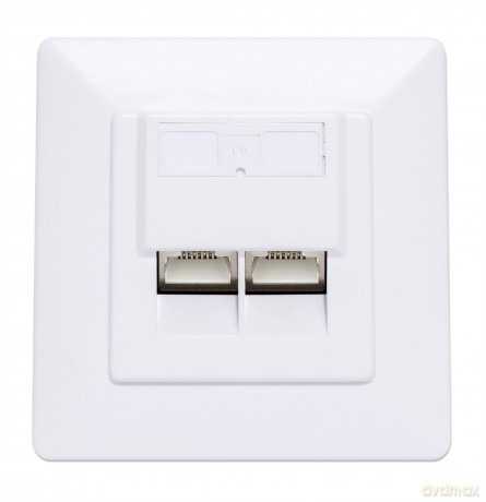 INTELLINET 2-Port Cat6a 10G RJ45-Unterpu