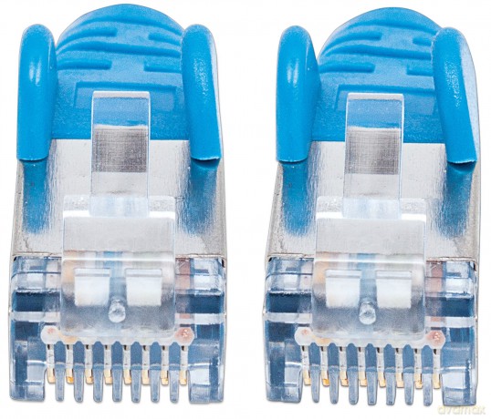 INTELLINET Patchkabel Cat6a-Stecker/Cat7