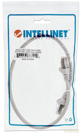 INTELLINET Patchkabel RJ45 S/FTP Cat6 0.
