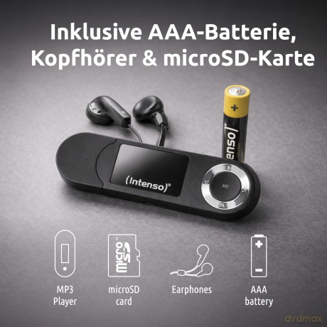 Intenso: Intenso Musik Walker MP3-Player schwarz