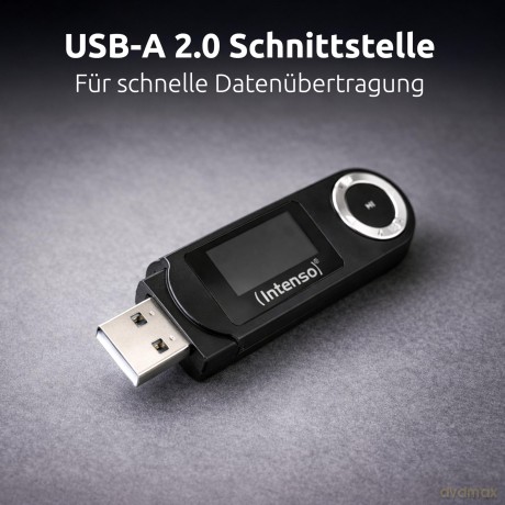 Intenso: Intenso Musik Walker MP3-Player schwarz