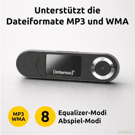 Intenso: Intenso Musik Walker MP3-Player schwarz