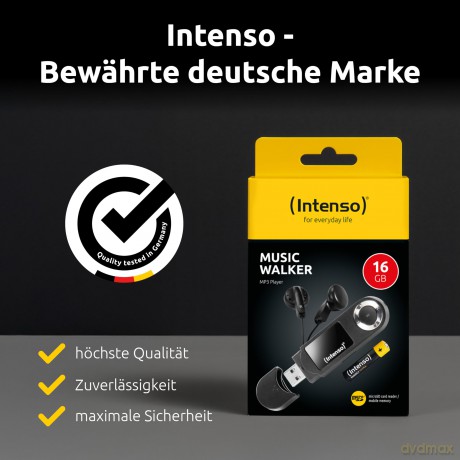 Intenso: Intenso Musik Walker MP3-Player schwarz