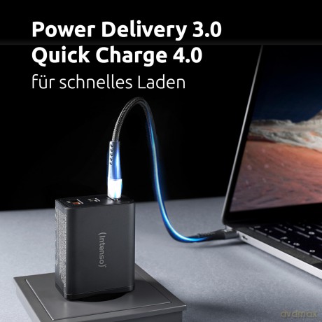 Intenso Power Adapter 1x USB-A/2x USB-C