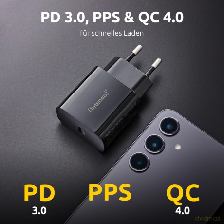 Intenso Power Adapter 1x USB-C 20W Black